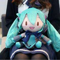 [HOT ZHLSWKCXKLKWHG 543] 2022ใหม่ Miku Plush ของเล่น Kawaii Miku COS เจ้าหญิงหมอนนุ่ม Fuwafuwa โยนหมอน32ซม. ตุ๊กตาตัวเลขของขวัญน่ารักสำหรับเด็ก