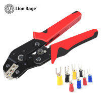 Hand Crimping Tool 0.25-2.5mm ² คีมหนีบ Ratchat แบบปรับได้280Pcs Cable Lugs Assortment Kit Insulated Wire Crimp Set