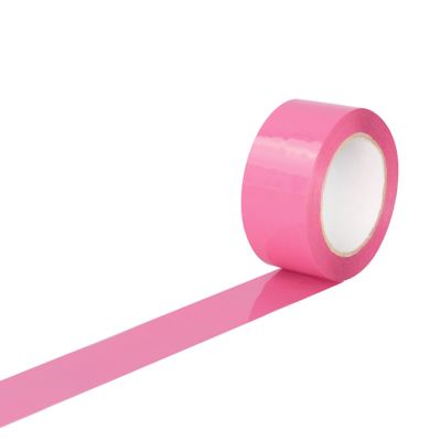 Packaging Tape Packband Packing Shipping Tape Roll Pink 4.8cmx60m for Retailer and Office Home Use Wholesale Adhesives  Tape