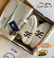 [ Just do it 1999 ] รองเท้าผ้าใบMLB size: 36-45EU New York Yankees (NY) (จำนวนจำกัด) แบรนด์เกาหลี ไอเทม มาแรงปี 2022  รองเท้าผ้าใบ รองเท้าแฟชั่น