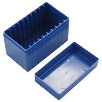 Square Plastic 10 Coin Capacity Holder Slab Storage Box Case Fit for PCCB