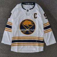 ◐ g40349011chao 037A เสื้อกีฬาแขนยาว ลาย Nhl Hockey Jersey Hockey ขนาดใหญ่ สไตล์ฮิปฮอป และยุโรป และอเมริกา