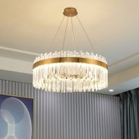 [COD] luxury crystal chandelier living room post-modern minimalist bedroom dining villa whole house package