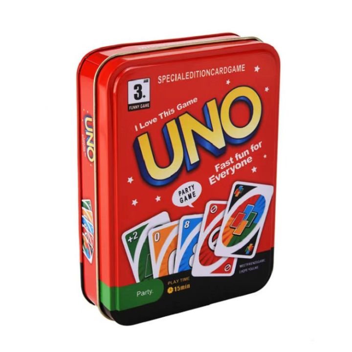 uno-เกมส์ไพ่-การ์ดไพ่-อูโน่-uno-บรรจุ-108-ใบ-uno-card-game-เกมคลาสสิค-ฮิตตลอดกาล-ของเล่นเด็ก-toys-2-to-7-playe-family-games