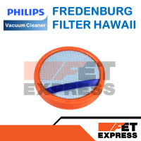 FREDENBURG FILTER HAWAII แผ่นกรองเครื่องดูดฝุ่น สำหรับเครื่องดูดฝุ่น PHILIPS รุ่น FC6168 , FC6172 , FC6409