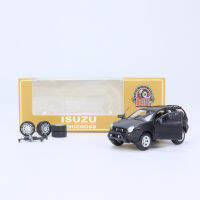 BM 1:64 Model Car ISZ 1997 -2001อัลลอยด์ Die-Cast Vehicle - Matte Black RHD