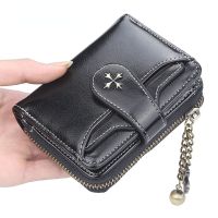 Women Wallets and Purses PU Leather Money Bag Female Short Hasp Purse Small Coin Card Holders Blue Red Clutch New Women Wallet Wallets