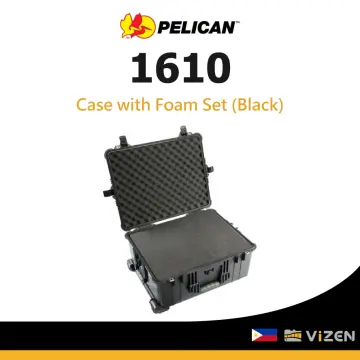 Pelican 1510 Carry-On Case with Foam Set (Black) 1510-000-110