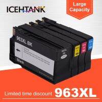 ICEHTANK 967XL 963XL 967 XL สำหรับตลับหมึกอิงค์เจ็ทผลิตซ้ำ HP963สำหรับ HP Officejet Pro 9010 9012 9013เครื่องพิมพ์9014