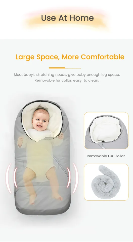 Orzbow Warm Newborn Sleeping Bags Winter Baby Stroller Sleepsacks Baby  Envelope Footmuff Children kid Pushchair Pram Sleep sack