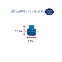 ปลั๊กอุดพีวีซี ท่อน้ำไทย (1”)  10ตัว Thai Pipe PVC Valve Plug ฟ้า