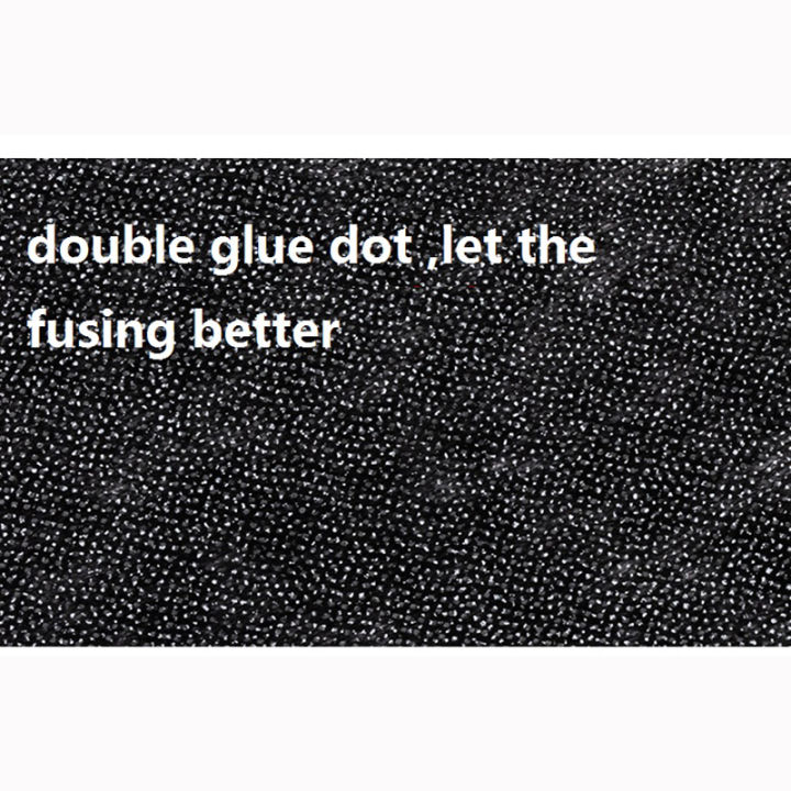 non-fusible-น้ำหนักเบา-interlining-ผ้าเย็บเสื้อผ้าอุปกรณ์เสริมเหล็กซับกาว-interfacing-ผ้า5เมตรล็อต