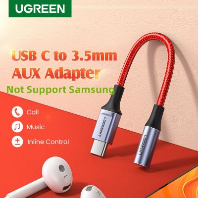 UGREEN USB C to 3.5mm Headphone Jack Adapter Type C to Aux Female Audio Adapter Cable Dongle for Huawei Mate 30 Pro P30 OnePlus