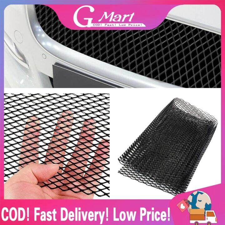 Universal Car Vehicle Hexagonal Aluminum Mesh Grill Cover Bumper Fender