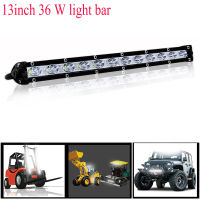 72W 10-48V 13 inch Car Lights Led Bar Work Light Bar Offroad Motorcycle Foglights Spotlight For Boats A U SUV Pickup Truck