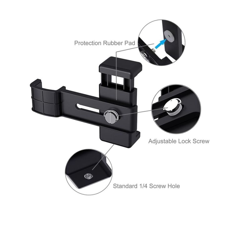 cod-smartphone-fixing-clamp-1-4-inch-holder-mount-bracket-grip-folding-kits-for-2