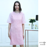 VERONIQA Dress VE-D1288 ลูกไม้แฟนซี แขนสั้น IGPU22-1