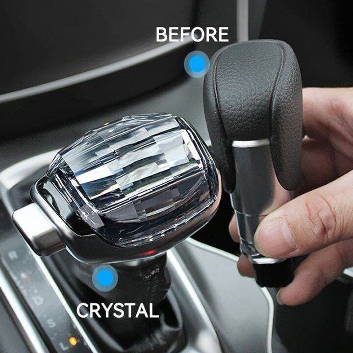 Gear Shift Knob Crystal Cover For Honda Accord 10Th Odyssey Vezel HRV