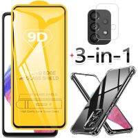 [CNIU digital accessories] 3 In 1กระจกนิรภัยสำหรับ Samsung A53 A32 A22 A33 A73 5G ฝาครอบ A23 Screen Protector 32 Samsung Galaxy A53กรณี