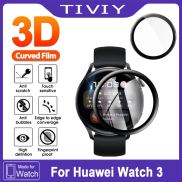 TIVIY Tấm phủ phim bảo vệ bằng sợi mềm cho đồng hồ thông minh Huawei Watch
