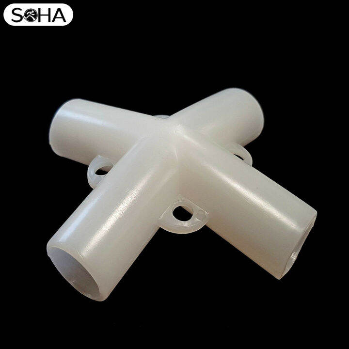 SDHA Tent Spare Parts Connector Canopy Fitting Outdoor Canopy Tent Patio Connector 25/19mm