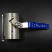 201 Stainless Steel Silk mouth Ball Valve DN50 2" BSPP Female Water Gas Oil 16 Bar 0-80 C