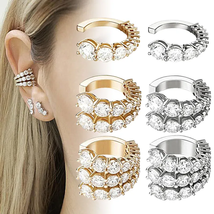 Slimio Auricular Rowline Ear Cuff Acupressure Slimming Earrings Lazada PH