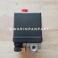 Pressure switch เพรชเชอร์สวิทช์ ปั๊มลม อะไหล่ปั๊มลม โรตารี่ และออล์ยฟรี 1 ทาง และ 4 ทาง