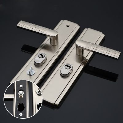 【YF】 Multi-function thickened door handle easy to install anti-theft security lock anti-smashing WF9151035