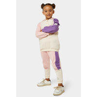 กางเกงจ๊อกเกอร์เด็กผู้หญิง Mothercare Pink Panel Joggers CD219