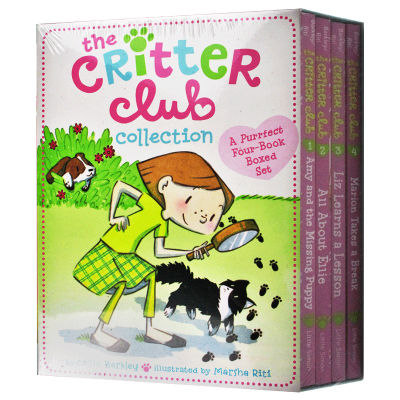 Small animal Club volume 1-4 original English version of the critter Club Collection