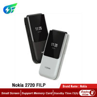 I ANGEL โทรศัพท์มือถือ copy Nokia 2720 FILP (4G) Flip Mobile Phone Dual Card Elderly Mobile Phone for Students