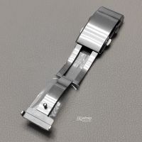 “：{+ Luxury Watch Buckle For 18Mm 20Mm 22Mm 316L Stainless Steel Button Universal Strap Replacement Clasp For Seiko Watch Accessories