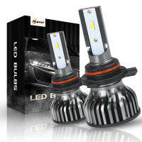 NLpearl 2x Car 9012 Led Headlight Bulbs Super Bright 50W CSP 12000LM 6000K H4 Led H7 H1 9005 9006 H11 H9 H8 Car Headlights 12V