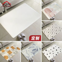 Spot parcel postPVC Beveled Kitchen Floor Mat Office Floor Mat Beveled Edge Anti-Fatigue Mat Custom Size Texture Technique Shape