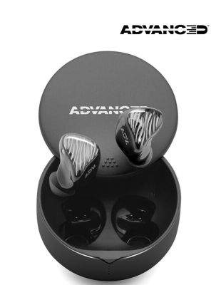 Advanced  M5-TWS หูฟังบลูทูธ หูฟังไร้สาย In Ear ไซน์เท่ ใช้ได้นาน 9 ชม ระบบสัมผัส ไมค์ในตัว ต่อบลูทูธไกลถึง 10 ม + แถมฟรีเคส