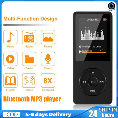 เครื่องเล่นเพลง Mp3แบบพกพารองรับบลูทูธวิทยุ Fm Mp4ภายนอกบางเฉียบปากกาบันทึก Mp3นักเรียน