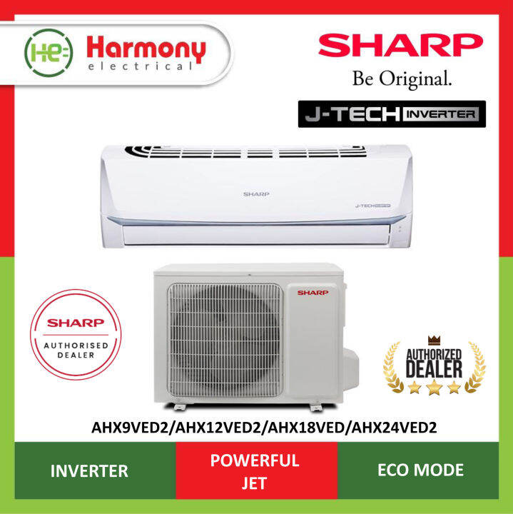 sharp inverter air cond ahx18ved