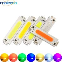 60x15MM 2W COB Chip LED Light Lamp 12V White Yellow Blue Red Green Pink Purple Color LED Bulb DIY Lighting 60mm COB Board