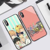 【 AN boutique 】 ญี่ปุ่นอะนิเมะ Hitorijime ฮีโร่ของฉันโทรศัพท์กรณีกระจกนิรภัยสำหรับ Iphone 11 12 13 PRO MAX มินิ6 7 8พลัส X XS XR