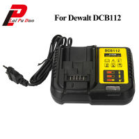 เครื่องชาร์จแบตเตอรี่ Li-Ion ทดแทน DCB112สำหรับ Dewalt 12 V 14.4V 18V Li-Ion Cells เครื่องชาร์จแบตเตอรี่