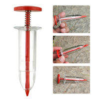 1ชิ้นเครื่องจ่ายเมล็ดพืชทำสวนทำสวน Sower Planter- S-Eedmaster