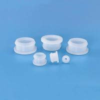 4.5mm-30mm Silicone Rubber Grommets Wire Organizer Cable Wiring Protect Bushes Desk Wire Inlet Outlet Seal Ring Gasket CLEAR