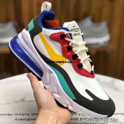 2023 ★Original NK* Ar* IMaxss- 270 Reac Mens And Womens Comfortable Casual Sports Shoes Fashion All-Match รองเท้าวิ่ง {Limited time offer} {Free Shipping}