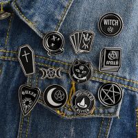 【DT】hot！ Witches do it better witch ouija spells black moon pins Badges Brooches Lapel pin Enamel Accessories Witch