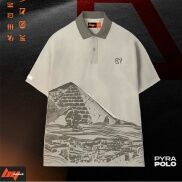 Áo polo local brand By Unispace tay lỡ form rộng unisex nam nữ cotton Pyra