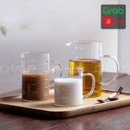 Ca đong thủy tinh chịu nhiệt chia vạch định lượng - 250ml - 350ml - 500ml