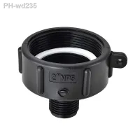 275 330 Gal IBC Drain Adapter Food Grade NPT (NPS) Fine Thread x 3/4 Male Garden Hose Connector