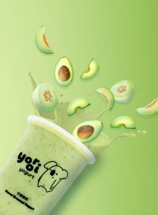 Yoori Yogurt Honeydew Melon Avocado Yogurt Lazada