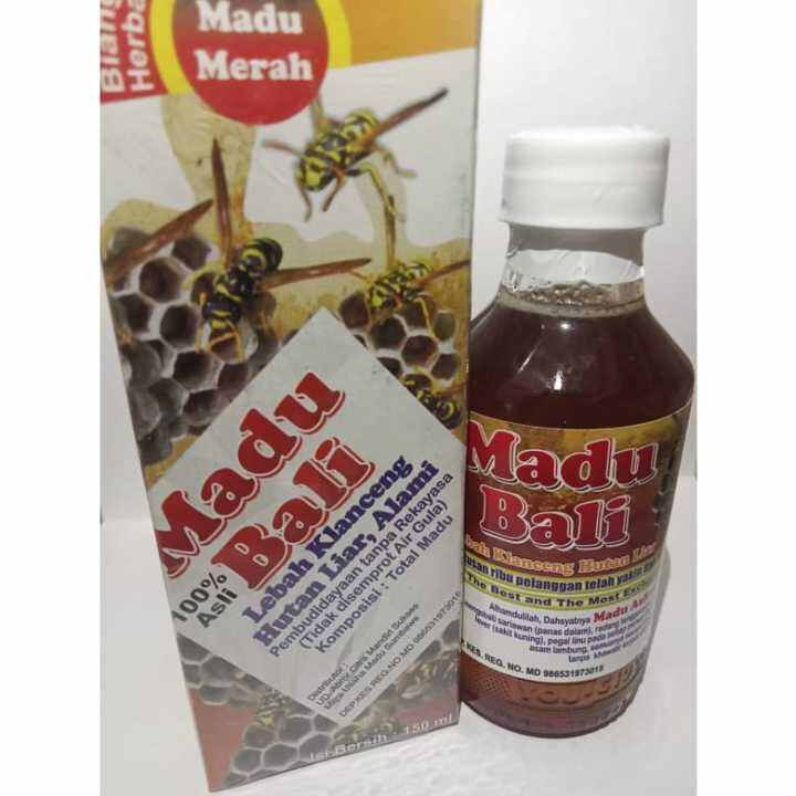 Hadir Madu Bali Lebah Klanceng Hutan Liar Alami 150ml Pembudidayaan Tanpa Rekayasa Tidak Disemprot Air Gula | Lazada Indonesia